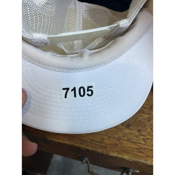 Vintage Stroh Light Snapback Trucker Hat Mesh Cap Made in the USA Scrambled Eggs - Picture 4 of 4